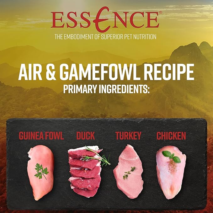 Essence Air & Gamefowl Recipe Dry Cat Food, 4lb Bag