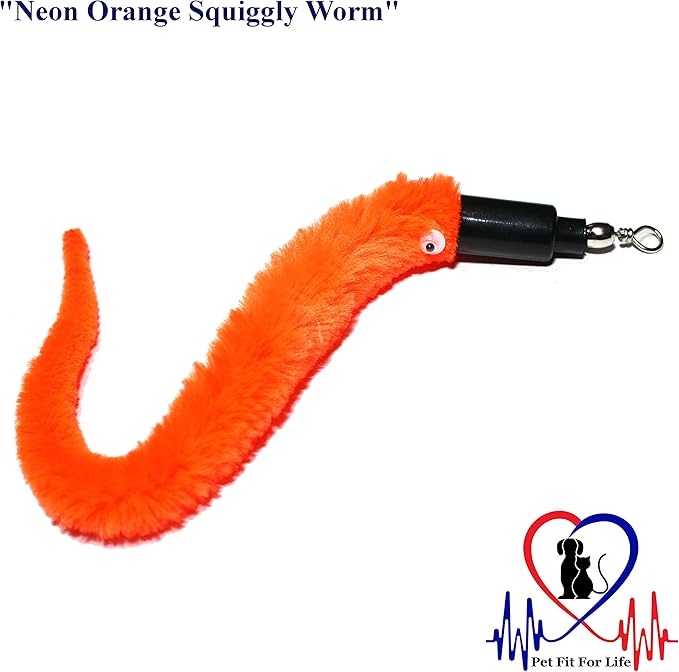 Pet Fit For Life 4 Piece Dual Rod Feather Teaser and Exerciser for Cat and Kitten - Cat Toy Interactive Cat Wand…