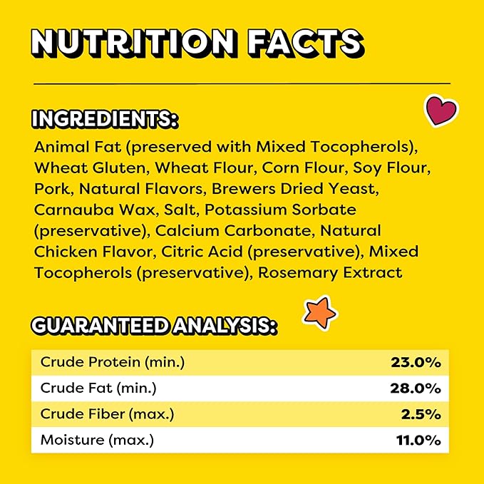 Temptations Tender Fills Roasted Chicken Flavor Crunchy and Soft Adult Cat Treats, 2.1 oz. Pouch (Pack of 12)