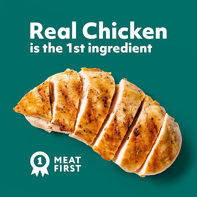 OPtimeal Vital Nurture Kitten Food - Proudly Ukrainian - Kitten Food Dry Recipe for Healthy Digestion, Tasty Cat Food with Immunity Support for Kittens (8.8lbs, Chicken & Rice)