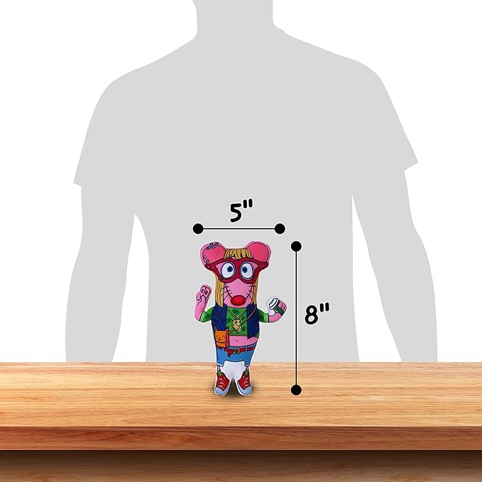 Fat Cat Mouse Hipster Kicker Cat Toy