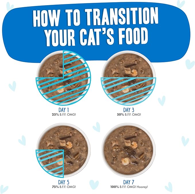 Weruva B.F.F. OMG - Best Feline Friend Oh My Gravy!, Ciao Baby! with Chicken & Shrimp in Gravy Cat Food, 2.8oz Pouch (Pack of 12)