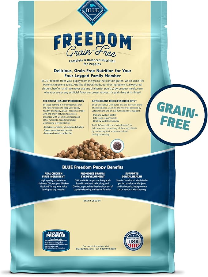 Blue Buffalo Freedom Grain-Free Adult Dry Cat Food, Complete & Balanced Nutrition for Indoor Cats, Made with Natural Ingredients, Fish Recipe, 5-lb. Bag