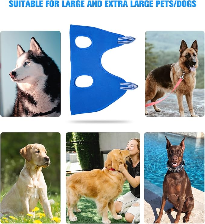 Dog Pet Grooming Hammock,XL Dog Hanging Harness for Nail Clipping, Dog Trimming Cutting Hammock, Dog Sling Holder Helper for Large Dogs, Dog Grooming Restraint Bag