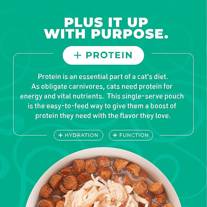 Tiki Cat Born Carnivore Complements Wet Cat Food Topper, Variety Pack 2.1 oz. Pouch (12 per Box)