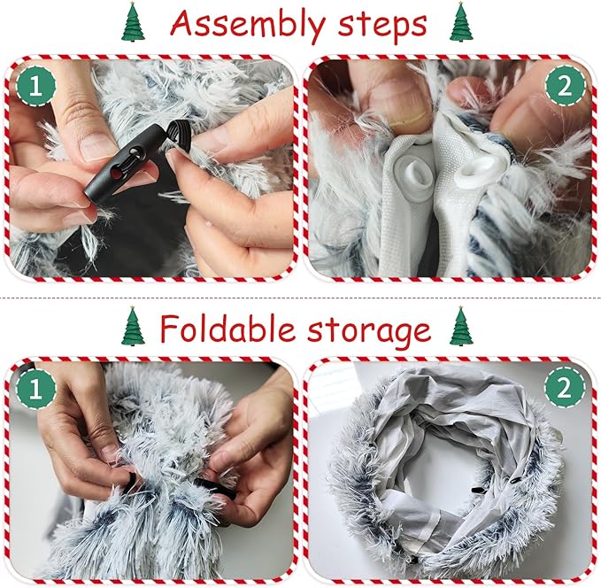 Cat Tunnel Bed for Indoor Cats, Soft Plush Donut Peekaboo Cat Cave, Multifunctional Playground Toy for Small Medium Large Cats, Kittens, Rabbits, Ferrets, with Washable Cushion(Grey)