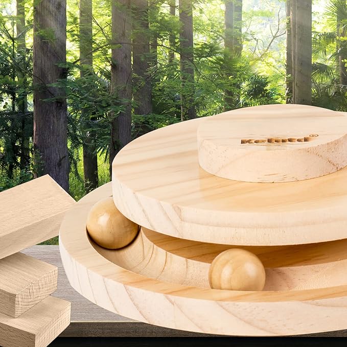 Ulong Cat Toys, Interactive Cat Dog Feeder Toy, Pet Exercise Toys, Cat Toys for Indoor Cats/Kitten as Cat Gifts, Patented Product (Large)