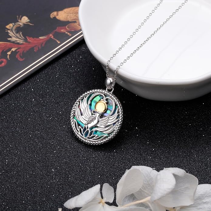 925 Sterling Silver Animal Necklaces Lion/Honeybee/MaMa Bear/Koalas Necklace Adjustable Chain Animal-Lover Pendant CZ/Moonstone Jewelry For Women Men