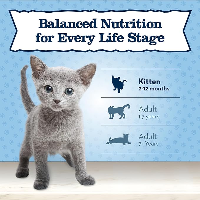 Blue Buffalo Baby Blue Natural Grain-Free Wet Food for Kittens, Healthy Growth Formula with DHA, High-Protein Chicken Paté, 3 oz Can