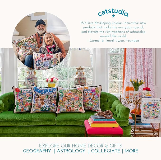 Catstudio Maryland Dish Towel - U.S. State Souvenir Kitchen and Hand Towel with Original Artwork - Perfect Tea Towels for Maryland Lovers, Travel Souvenir