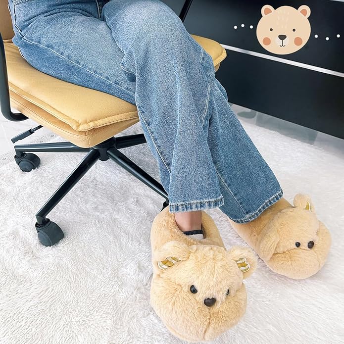 Caramella Bubble Cute Bunny Animal Slipper for women Adult Fuzzy Warm House Slippers Novelty Fluffy Home Shoes Ladies Winter Slippers Indoor Outdoor