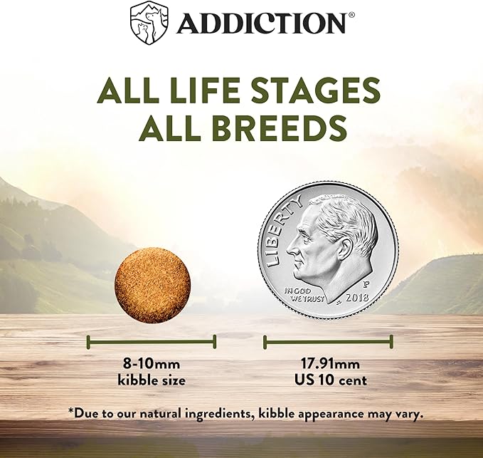 Addiction Wild Islands Highland Meats – Premium Grass-Fed Lamb & Beef Recipe – High-Protein, Whole Prey, Grain-Free Dry Cat Food for All Life Stages – 4lbs