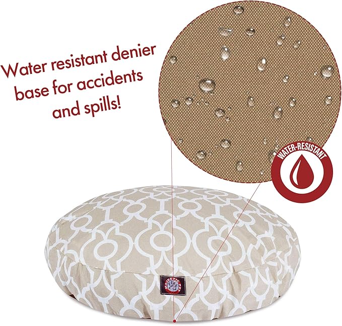 Majestic Pet Athens Sand Small Round Pet Bed