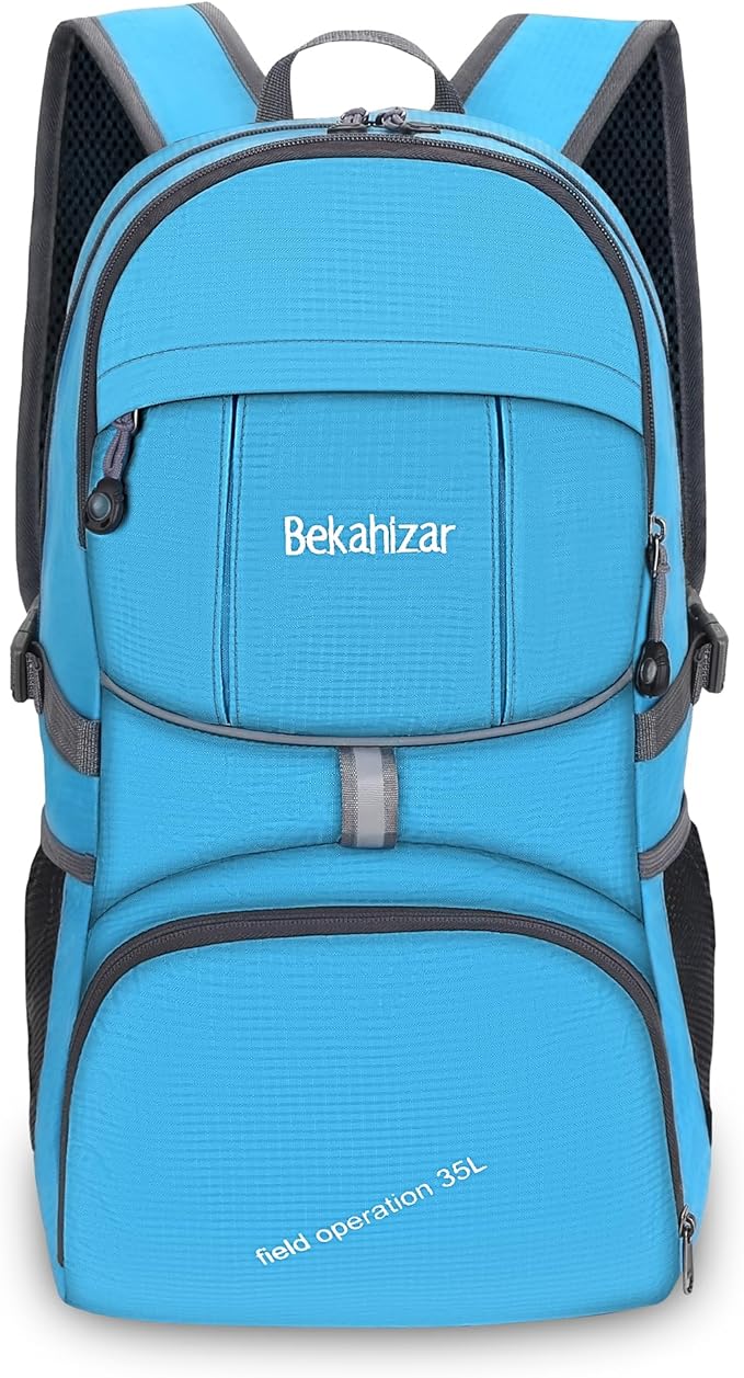 35L Lightweight Backpack Foldable Hiking Daypack Packable Travel Day Bag for Men Women Outdoor Walking Camping