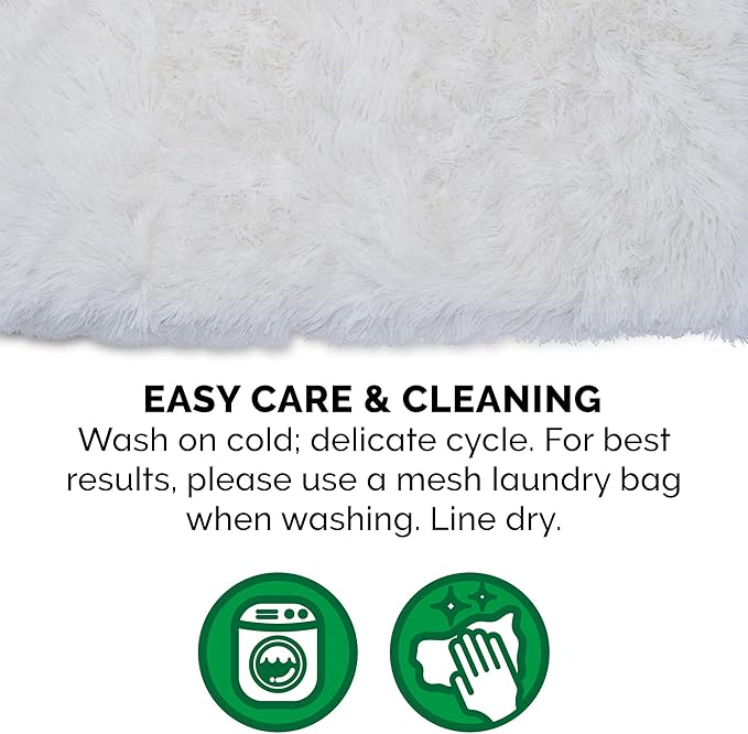 Furhaven Self-Warming Cat Bed for Indoor Cats, 4-Beds-in-1 & Washable - Plush Long Faux Fur Convertible Cuddler - Spruce, Large