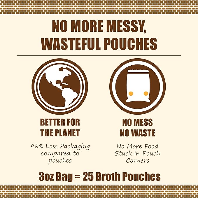 Whole Life Pet Freeze Dried Cat Food - Human-Grade Wet Cat Food Toppers, Natural Broth for Cats, Instantly Hydrating Cat Snacks, Lickable Cat Treats, Just Add Water - Salmon & Tuna, 3 Oz