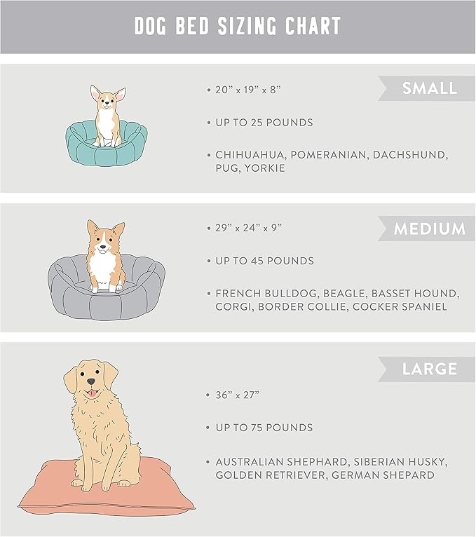 Fringe Studio Pet Bed, Celestial Round Cuddler, 20 x 19 x 8 inches (203002), Small