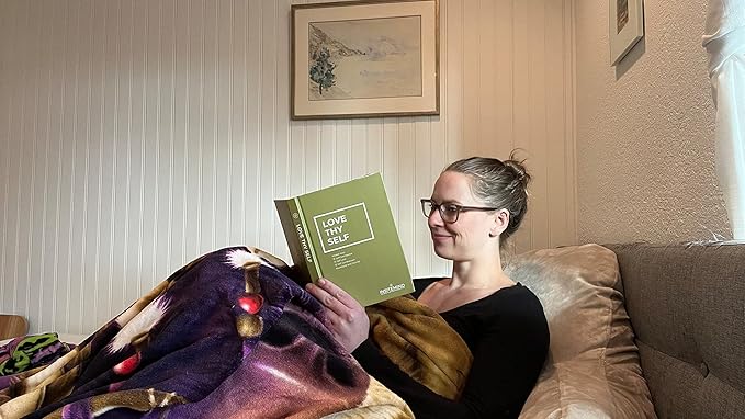 Dawhud Direct Dreamcatcher Wolf Fleece Blanket - 75x90 Inch Super Soft Plush Throw for Bed or Couch - King Size Wolf Blanket for Women, Men and Kids - Cozy Dreamcatcher Decor for Bedroom, Living Room