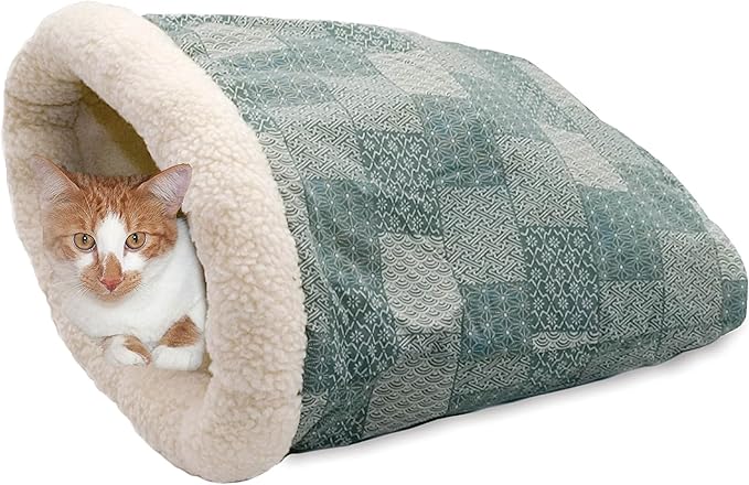 K&H Pet Products Kitty Crinkle Sack Teal 15" x 18"