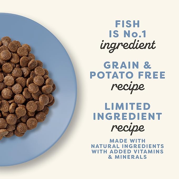 Applaws Complete Dry Cat Food, Grain-Free, Limited Ingredient Food with Added Vitamins & Minerals, Protein, Natural Cat Food, Supports Digestion, Whitefish (4 Pound Dry Cat Food)