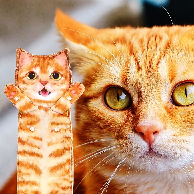 Cat Funny Hand Towels for Bathroom Kitchen- Cute Decorative Kitten Decor Hanging Face Towels- Unique Housewarming Valentines Mothers Birthday Gifts for Women Mom Cat Lovers