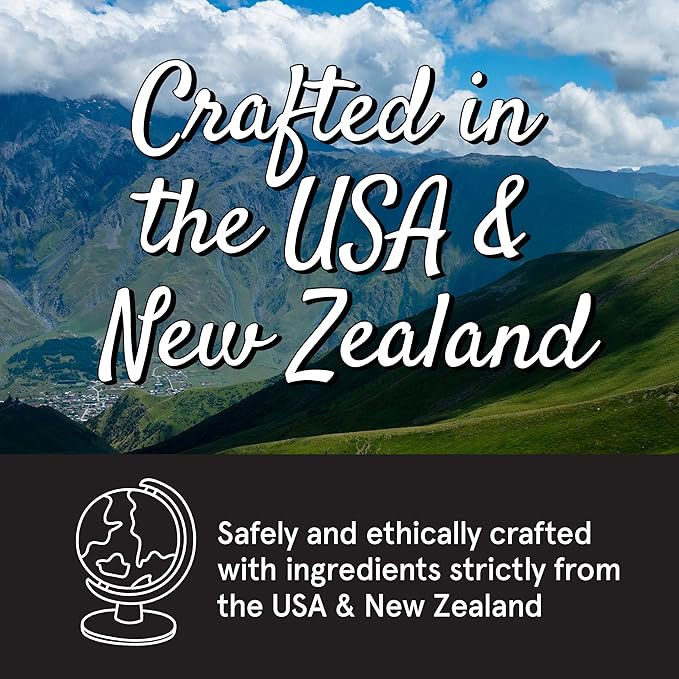 Real Meat Air Dried Cat Food & Dog Food w/Real Venison - 14oz of USA-Crafted Grain-Free Dry Dog & Cat Food Sourced from Free-Range, Grass-Fed Venison - All Natural, High Protein Pet Food