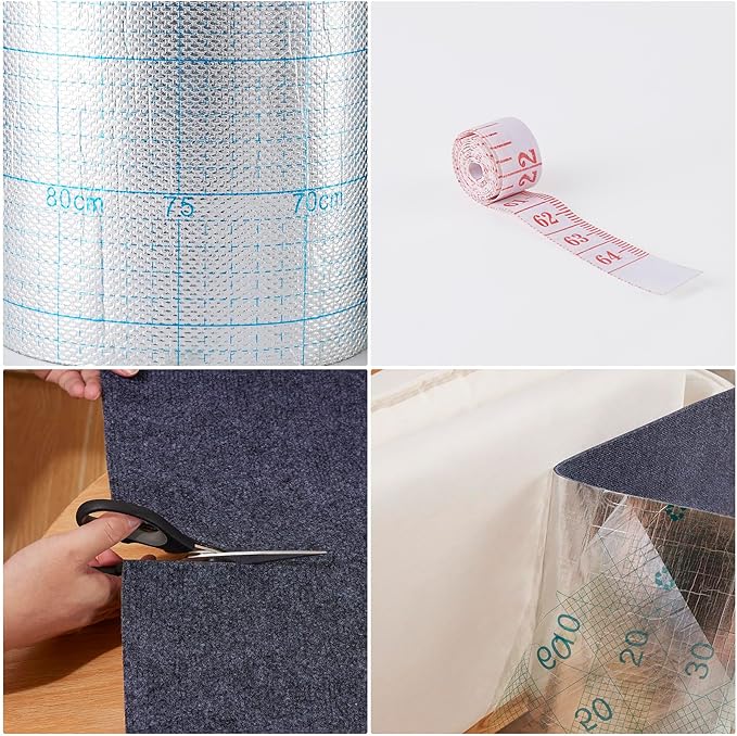 Yangbaga Cat Scratching Post Tree Replacement, 80'' x 16'' Self-Adhesive Trimmable Furniture Protector, Scratching Pad for Reparing, Recovering or DIY Scratcher