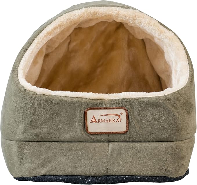Armarkat Laurel Green Cat Bed Size, 18-Inch by 14-Inch