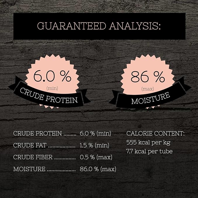 Fussie Cat Chicken with Duck Puree, lickable cat treats, 0.5oz pouch 4 Count (Pack of 1)