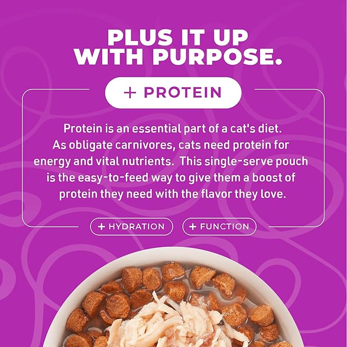 Tiki Cat Born Carnivore Complements Wet Cat Food Topper, Chicken & Duck 2.1 oz. Pouch (12 Count)