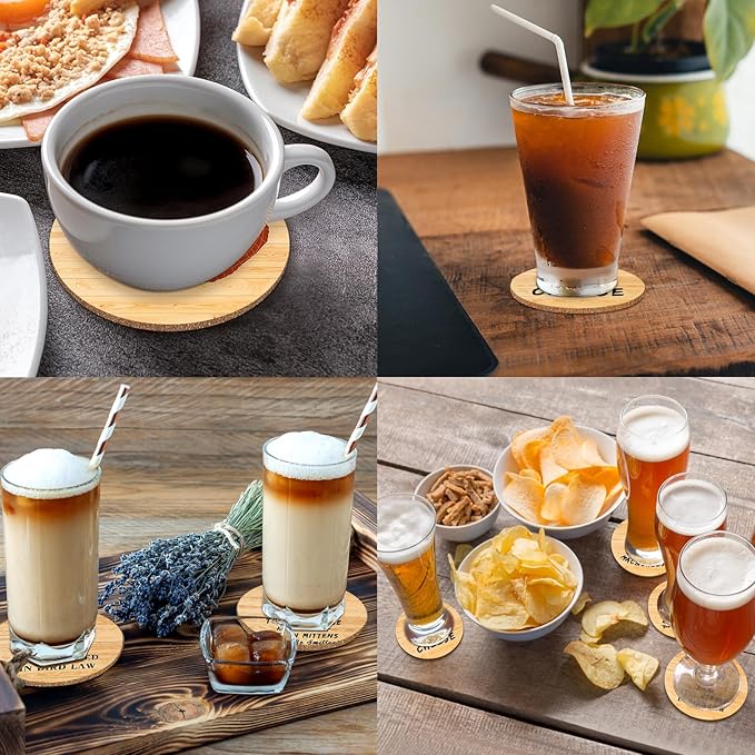 6 PCS with Coaster Holder Always Sunny in Philadelphia Cork Coasters for Drinks,Always Sunny in Philadelphia TV Show Merchandise,Always Sunny in Philadelphia TV Themed Coaster Gifts for Fans