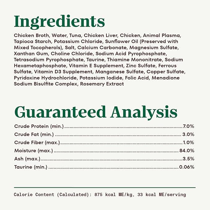 NUTRO PERFECT PORTIONS Cuts in Gravy Real Tuna Wet Cat Food Trays 2.65 Ounces (24 Twin Packs)