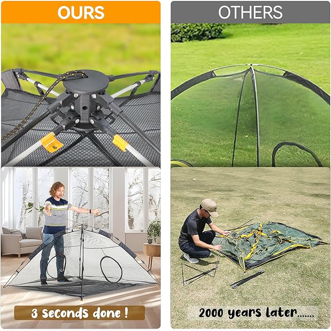 Cat Tent for Indoor and Outdoor Cat Enclosures(Outdoor, Tunnel, and Playhouse) Cat Playpen X-Large Portable Cat Tunnel Play Tents for Cats Rabbits and Small Animals