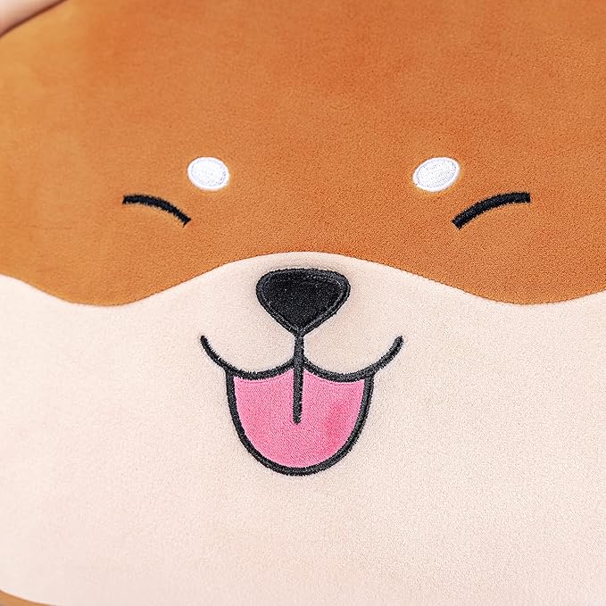 Lazada Shiba Inu Dog Plush Kids Pillow Toys Gift for Toddler for Girls Brown 15 Inches