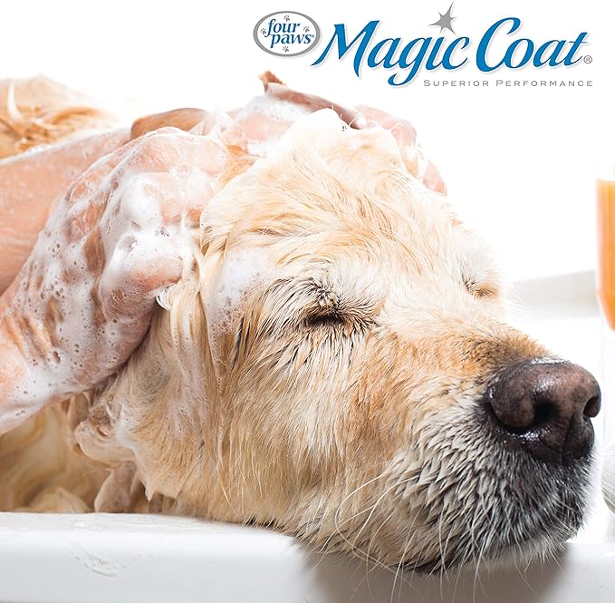 Four Paws Magic Coat Dog Shampoos for Dogs, Dog Grooming Supplies, Dog Bathing Supplies, Made in USA