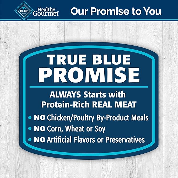 Blue Buffalo Healthy Gourmet Natural Adult Flaked Wet Cat Food Variety Pack Tuna, Chicken, Fish & Shrimp 3-Oz Cans (12 Count- 4 of Each Flavor)