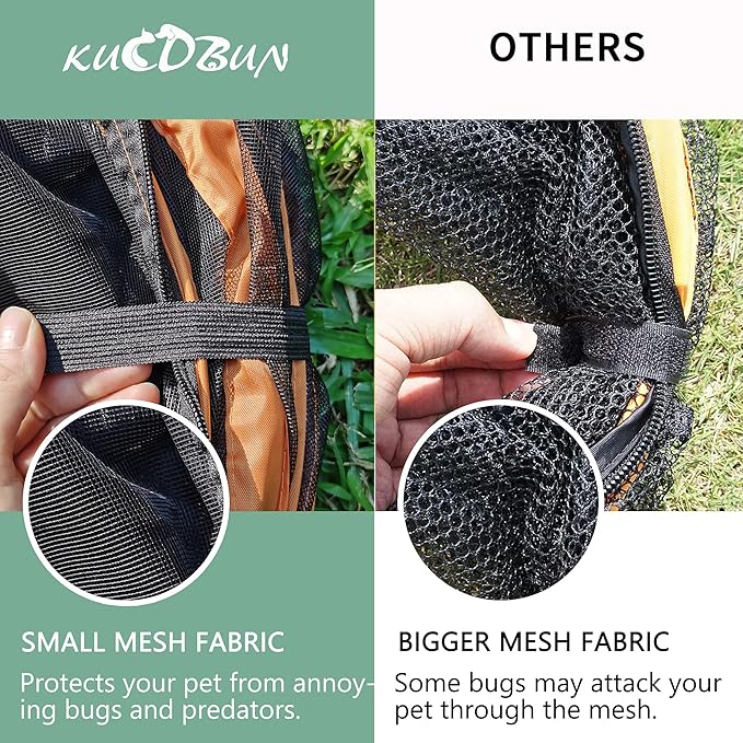 Outdoor Cat Enclosures, 6-in-1 Outdoor Cat Tent with Cat Tunnel DIY in Multiple Ways, Cat Playpen Play Tents for Cats Rabbits Ferrets and Small Animals, Indoor/Outdoor Cat House