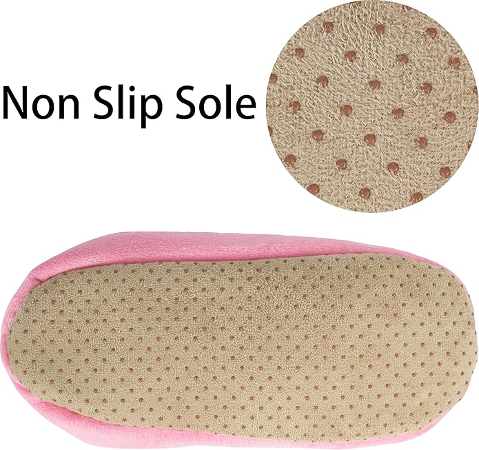 BenSorts Fuzzy Slipper Socks for Women Funny House Slippers with Grips