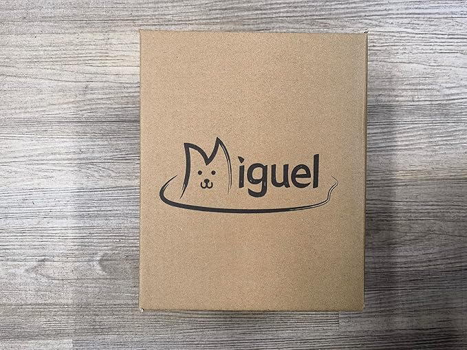 Miguel Self Warming Cat Bed for Indoor Cats, 30 x 20 inch Self Heating Pads for Outdoor Cat House, Non Electric Dog Pad Thermal for Small Dog, Washable Kitten Mat with Removable Cover (Light Brown,M)