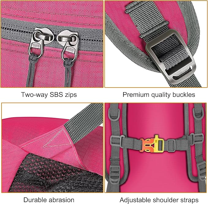 35L Lightweight Backpack Foldable Hiking Daypack Packable Travel Day Bag for Men Women Outdoor Walking Camping