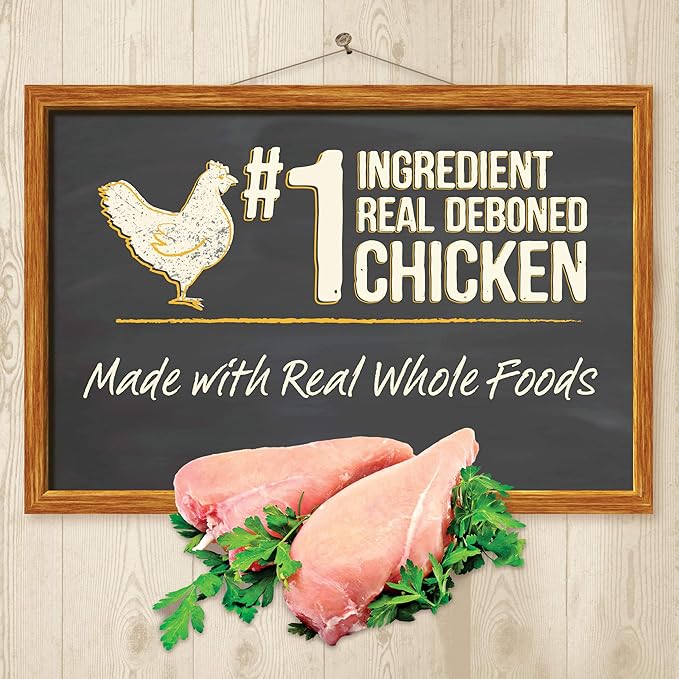 Merrick Purrfect Bistro Bon Appetits Premium Grain Free Wet Cat Food Topper, Chicken Recipe Chunks In Gravy - (Pack of 24) 3 oz. Pouches