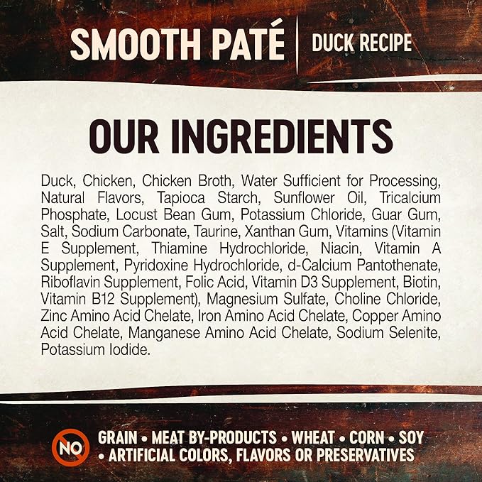 Wellness CORE Tiny Tasters Pate Adult Wet Cat Food, Natural, Protein-Rich, Grain Free, 1.75-Ounce Pouch, 12 Pack, (Duck Pate)