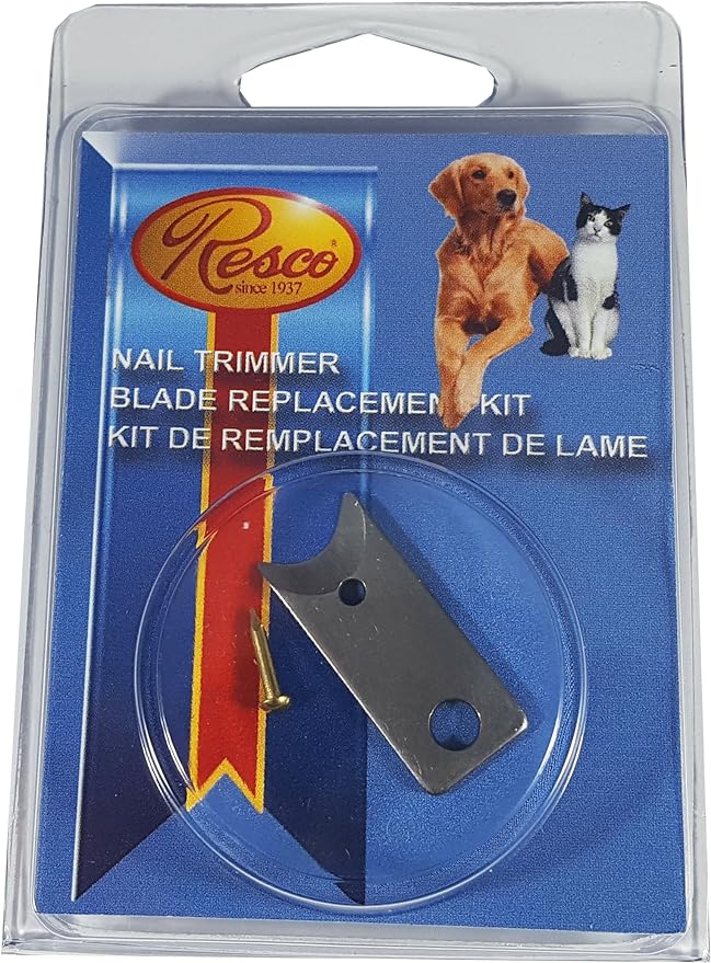 Resco Nail Clipper Blade Replacement Kit, Fits All Resco Guillotine-Style Trimmers