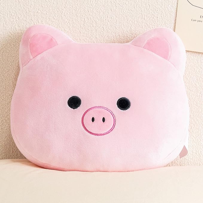 Lazada Kids Pillow Pigs Plush Pillows Toy Soft Gift Baby Girl Gifts Pink 15 Inches…