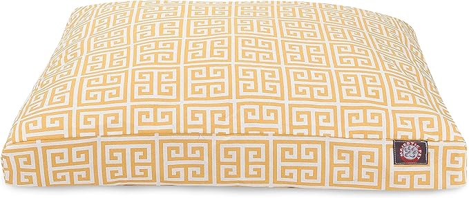 Majestic Pet Towers Rectangle Pet Bed - Orange - Medium