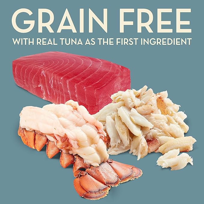 AvoDerm Grain Free Tuna with Lobster & Crab Meal Dry Cat Food, 5lb bag