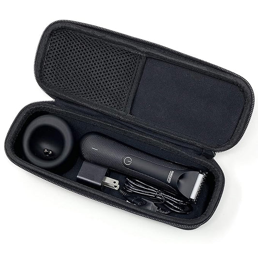 Arber Hard Case for Manscaped Lawn Mower 5.0, 4.0 or 3.0 Trimmer - Protective Travel Toiletry Organizer for Trimmer and Accessories, for Grooming, Shaving and Essentials - Case Only