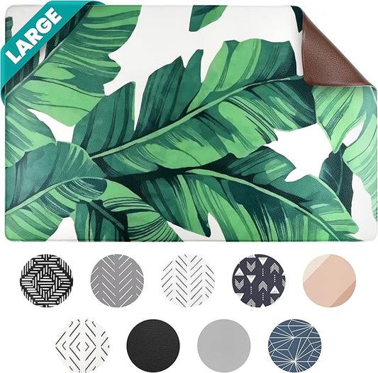 NALALAS Large Dog Mat for Food and Water, Cat Feeding Mat | Large Waterproof Dog Bowl Mat | Non-Slip Pet Food Mat for Floors | Dog Food Mats for Floors, Pet Mats for Food and Water | Easy to Clean