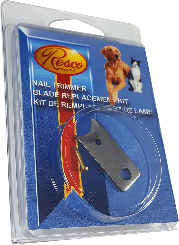 Resco Nail Clipper Blade Replacement Kit, Fits All Resco Guillotine-Style Trimmers