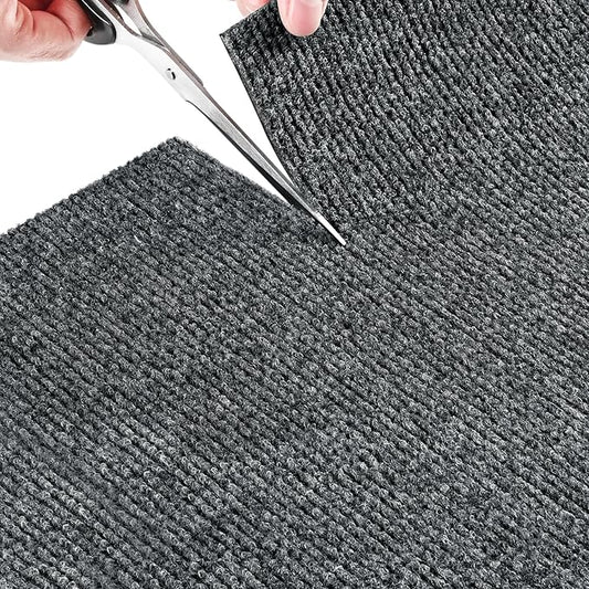 Gtmileo 78.7"x15.8" Cat Scratching Post, Trimmable Self-Adhesive Climbing Cat Scratching Mat Replacement for Cat Tree Shelf Shelves, Cat Scratch Furniture Protector(Dark Gray)